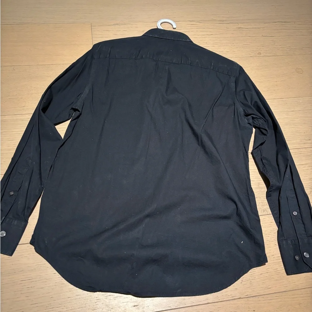 BANANA REPUBLIC Men’s Black Button Up Shirt - Picture 3 of 3